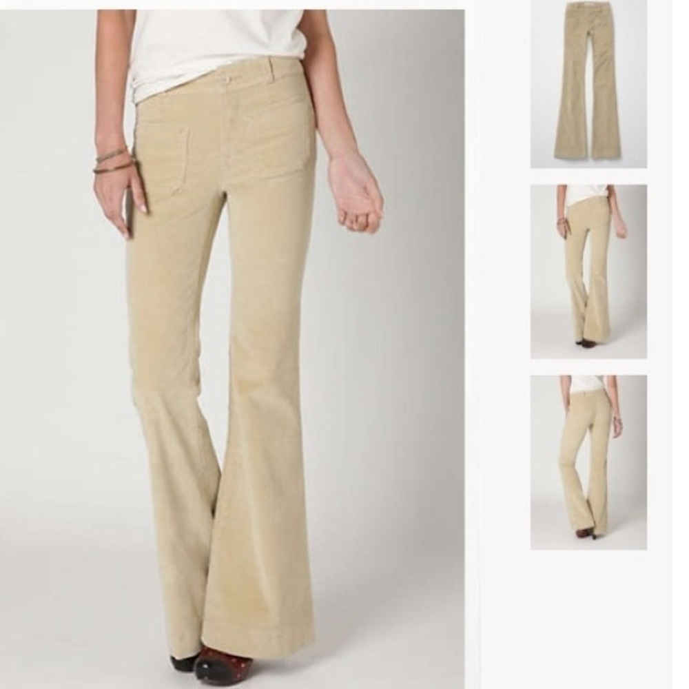 Pilcro and the Letterpress Corduroys Flare Size 10